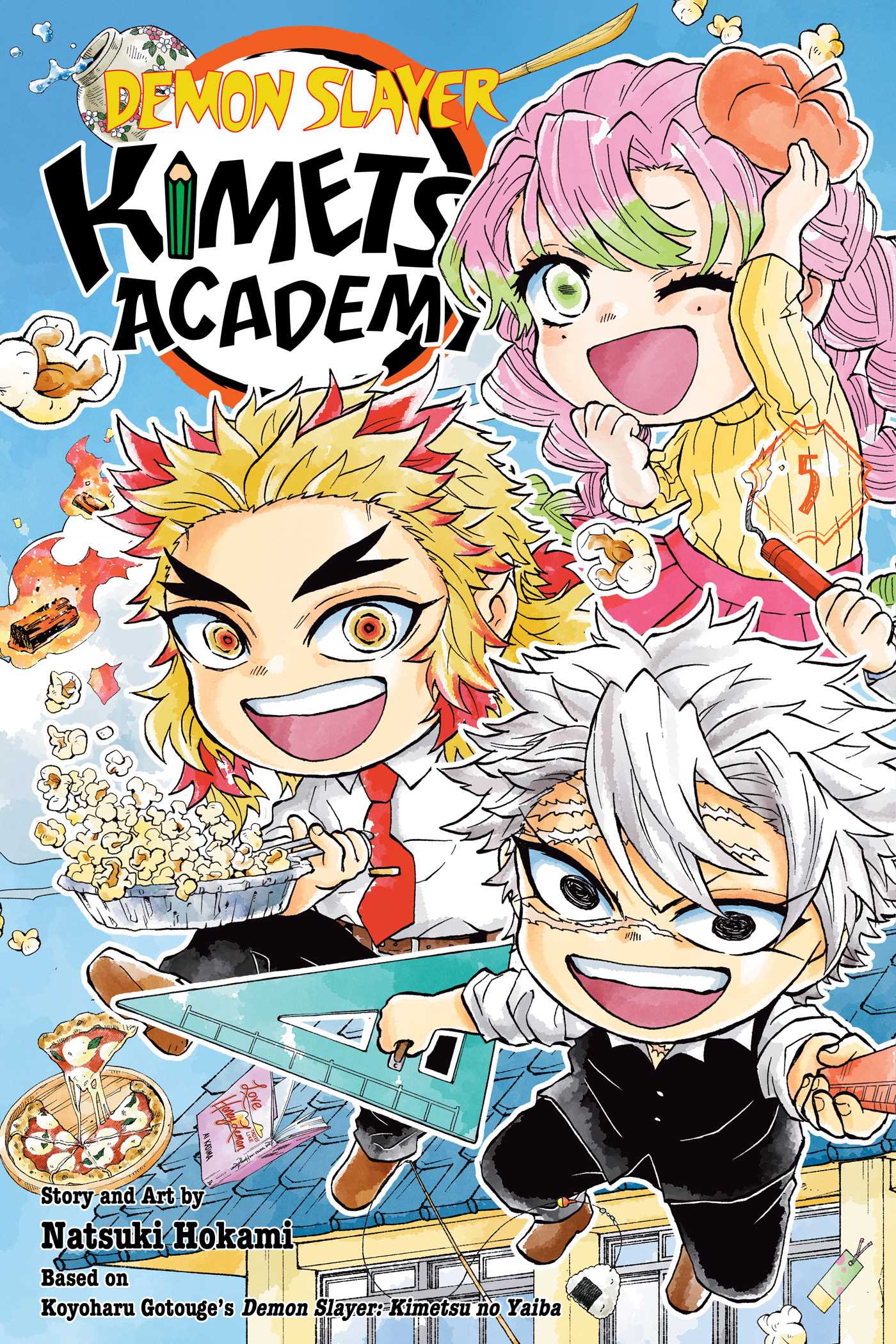 Demon Slayer Kimetsu Academy Cover